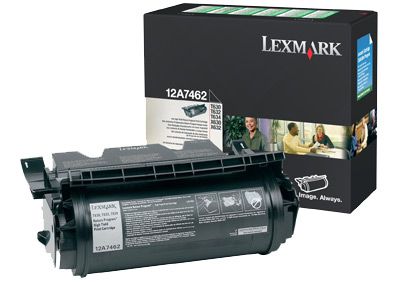 Lexmark 12a7462 Toner Y Cartucho Laser